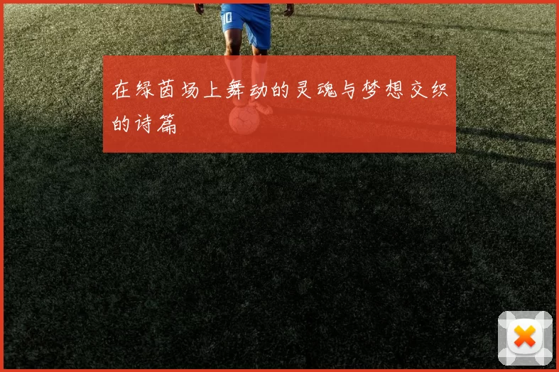 在绿茵场上舞动的灵魂与梦想交织的诗篇